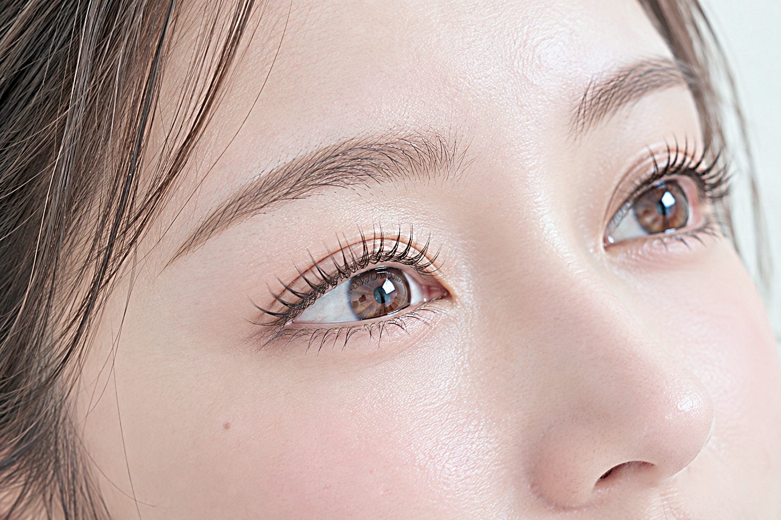 まつ毛パーマの施術例